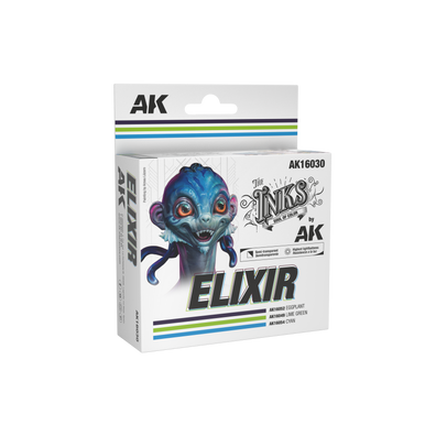 AK Interactive The INKS Sets Elixir - Set of 3 Jars (Inks)