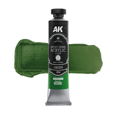 AK Interactive Artist Dense Acrylic Color Green