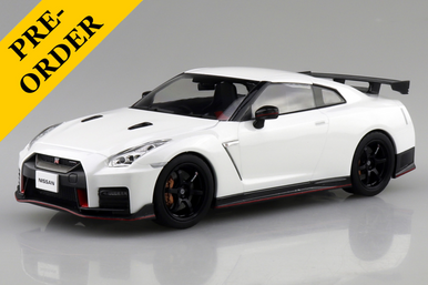 Aoshima 1/24 Snap Car #05-BW 1/24 R35 NISSAN GT-R NISMO 2017 Brilliant White Pearl