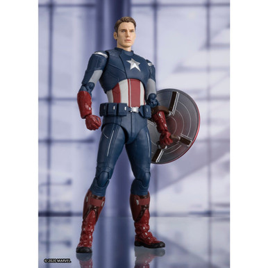 Bandai Avengers: Endgame Captain America Cap vs. Cap Edition S.H. Figuarts Action Figure