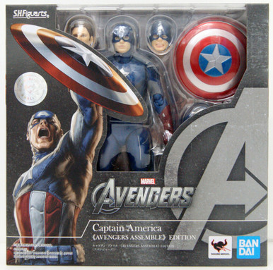 Bandai Avengers Captain America Avengers Assemble Edition S.H. Figuarts Action Figure