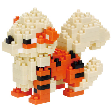 Nanoblock Pokemon Arcanine Building Block Figure