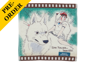 Marushin Towel Princess Mononoke Film mini Towel "Princess Mononoke" (Studio Ghibli)