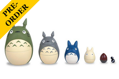 Ensky Totoro Nesting Dolls (6 Piece) "My Neighbor Totoro"