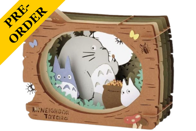 Ensky Paper Theater PT-084 Totoro in Log "My Neighbor Totoro"