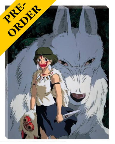 Ensky Puzzle ATB-59 Moro and San Artboard Jigsaw - Canvas Style Princess Mononoke