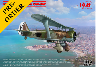 ICM 1/32 Hs 123A-1 Legion Condor