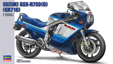 Hasegawa 1/12 Scale Suzuki GSX-R750 (G) GR71G 1986 Model Kit