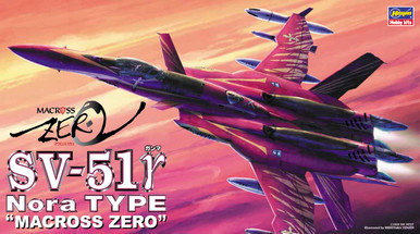 Hasegawa 1/72 Scale Macross Zero SV-51 Gamma Nora Type Model Kit