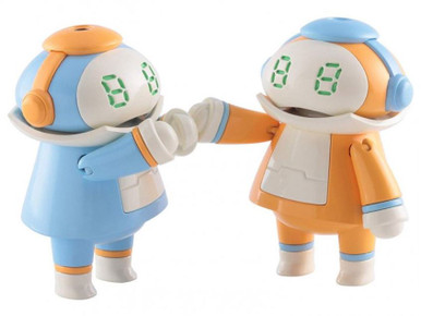 Hasegawa MechatroWeGo Tiny Mechatro Mate No.01 Sky Blue & Orange Model Kit