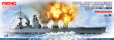 Meng 1/700 Royal Navy Battleship H.M.S. Rodney (29)