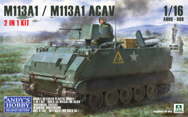 Andy's Hobby Headquarters 1/16 M113A1/M113A1 ACAV Armoured