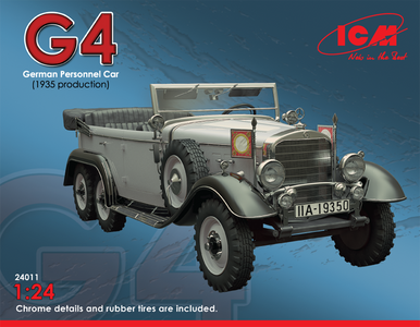 ICM 1/24 Typ G4 1935 Production German Personnel Car