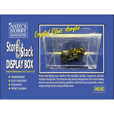 Andy's Hobby Headquarters Acrylic Display Box