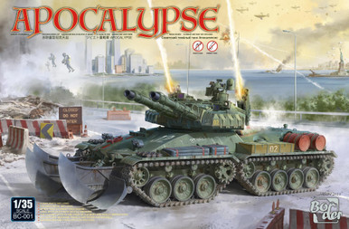 Border Model 1/35 Soviet Apocalypse Tank