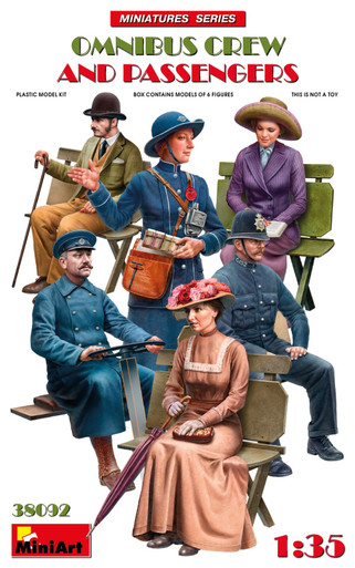 MiniArt 1/35 Omnibus Crew and Passengers