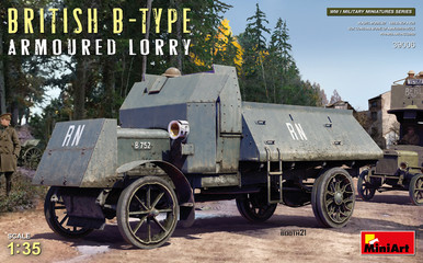 MiniArt 1/35 British B-Type Armoured Lorry Vehicle kits