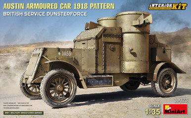 MiniArt 1/35 Austin Armoured Car 1918 Pattern British Service Dunsterforce Interior Kit