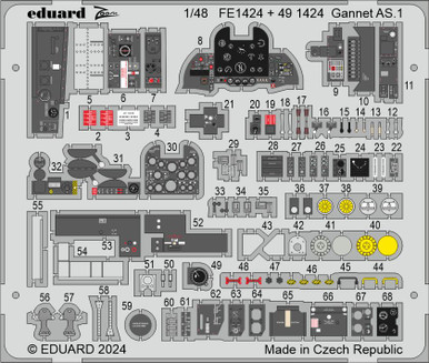 Eduard Gannet AS.1 1/48 Zoom set for AIRFIX