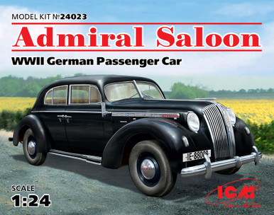 ICM 1/24 Admiral Saloon WWII German Passenger Car
