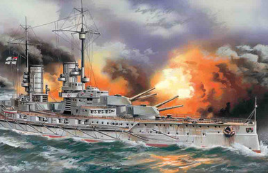 ICM 1/350 Markgraf WWI German Battleship