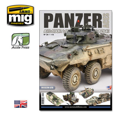 Ammo Mig Panzer Aces No 54: Modern AFV (English)