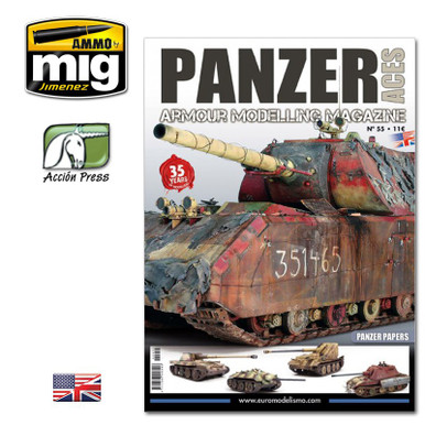 Ammo Mig Panzer Aces No 55: Panzer Papers (English)