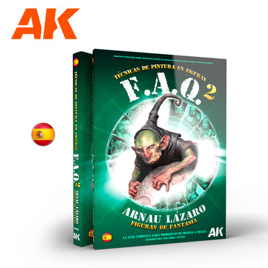 AK Interactive FAQ 2: Fantasy Figures Painting Techniques By Arnau L¬ázaro - Spanish [Sale ends when item is out of stock]