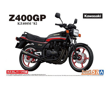 1/12 Kawasaki KZ400M Z400GP '82 with Custom Parts