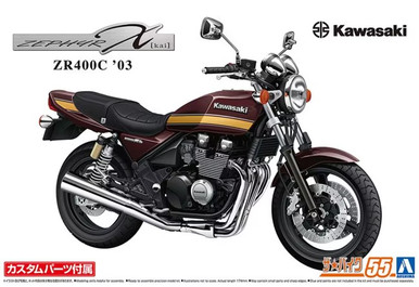 1/12 Kawasaki ZR400C Zephyrœá '03 With Custom Parts