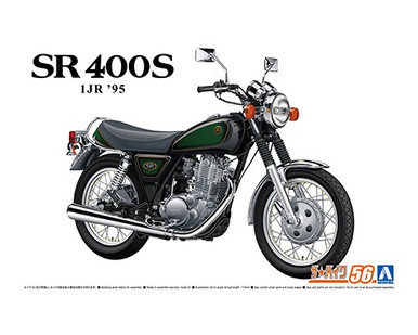 1/12 Yamaha1JR SR400S Limited Edition '95 With Custom Parts