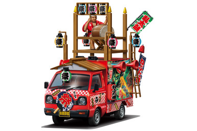 1/24 Catering Machines #02 Danjiri Fighter