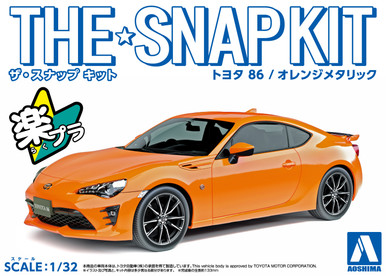 1/32 SNAP KIT #03-B Toyota 86 (Orange Metallic)