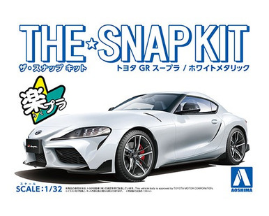 1/32 SNAP KIT #10-B Toyota GR Supra (White Metallic)