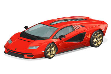 1/32 SNAP KIT #19-B Lamborghini Countach LPI 800-4(Red)
