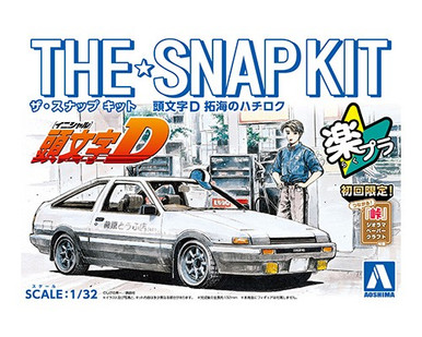 1/32 SNAP KIT #CM1 Initial-D Takumi's Hachiroku
