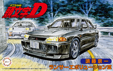 Fujimi 1/24 Initial D, Lancer Evolution III Kyoichi Sudo