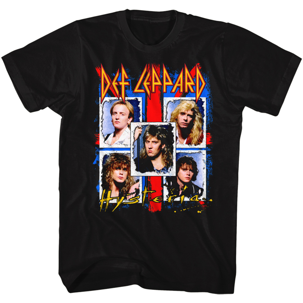 Def Leppard - Ugly Hysteria T-Shirt | Old School Tees