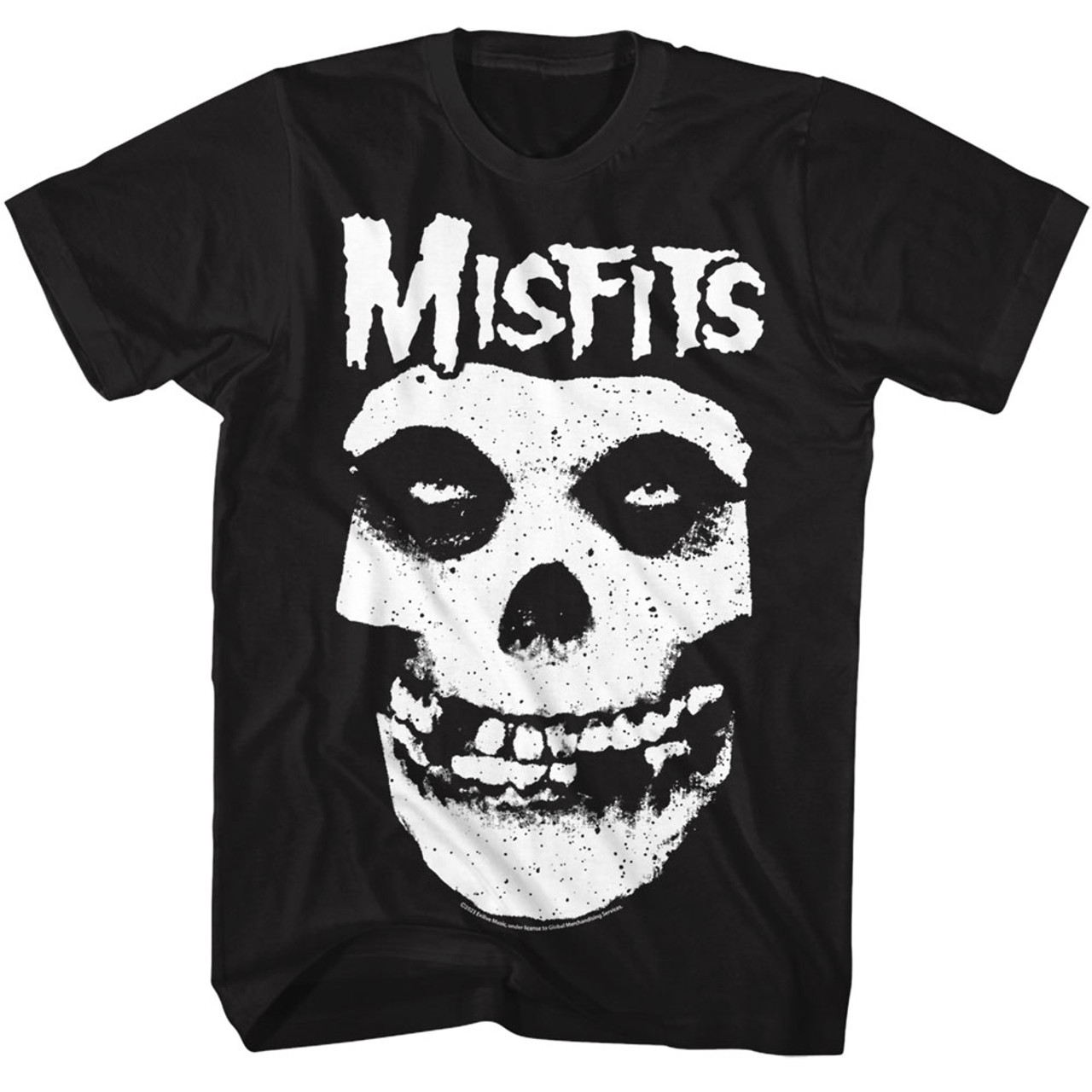 Misfits Skull T-Shirt | OldSchoolTees.com