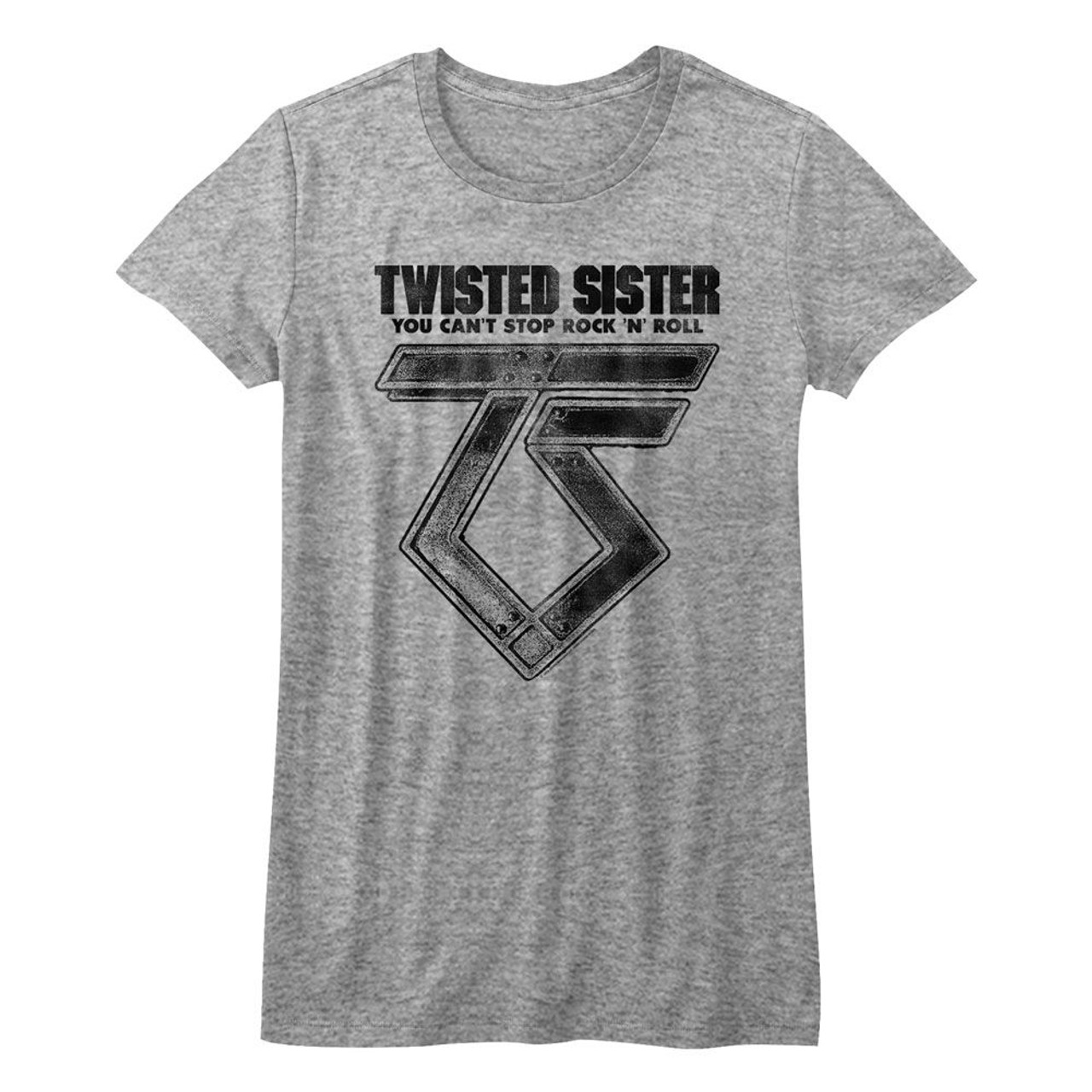 Twisted Sister Can t Stop Rock n Roll Ladies T Shirt