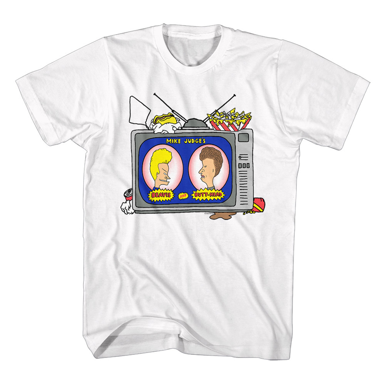 MTV Beavis & Butthead Junk Food T-Shirt