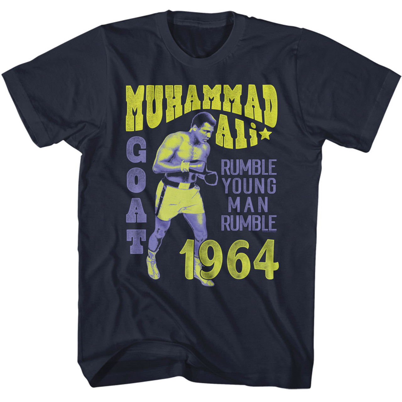 Muhammad Ali Rumble Young Man Rumble T-Shirt