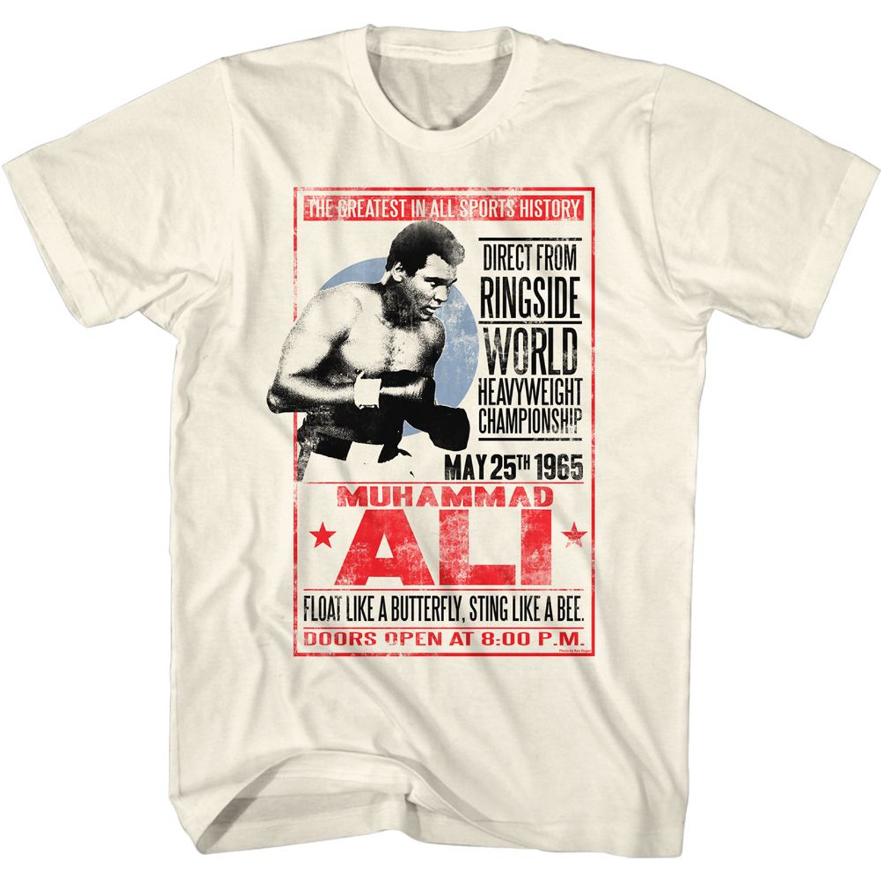 Muhammad Ali 1965 Poster T-Shirt