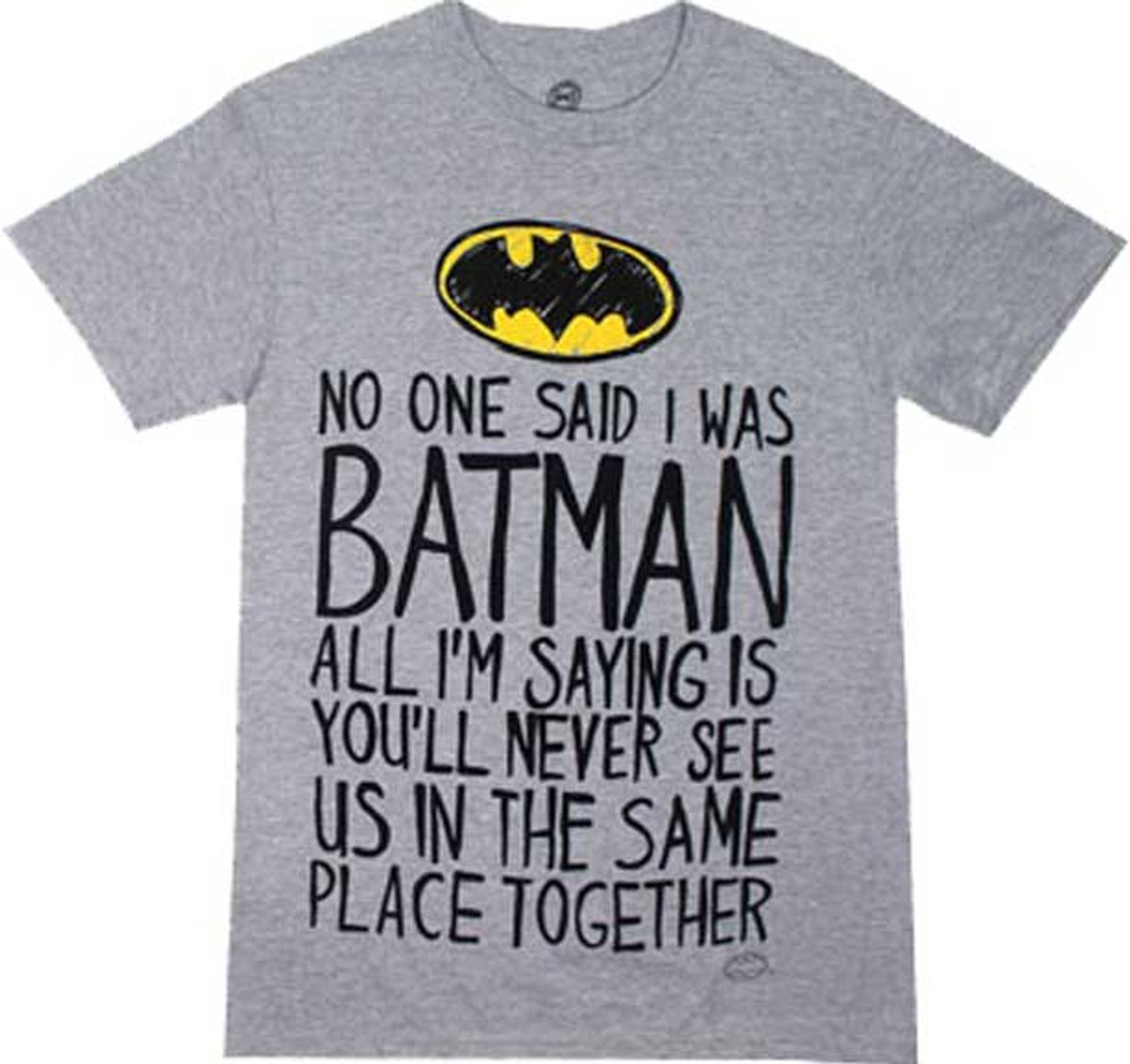 slash batman t shirt