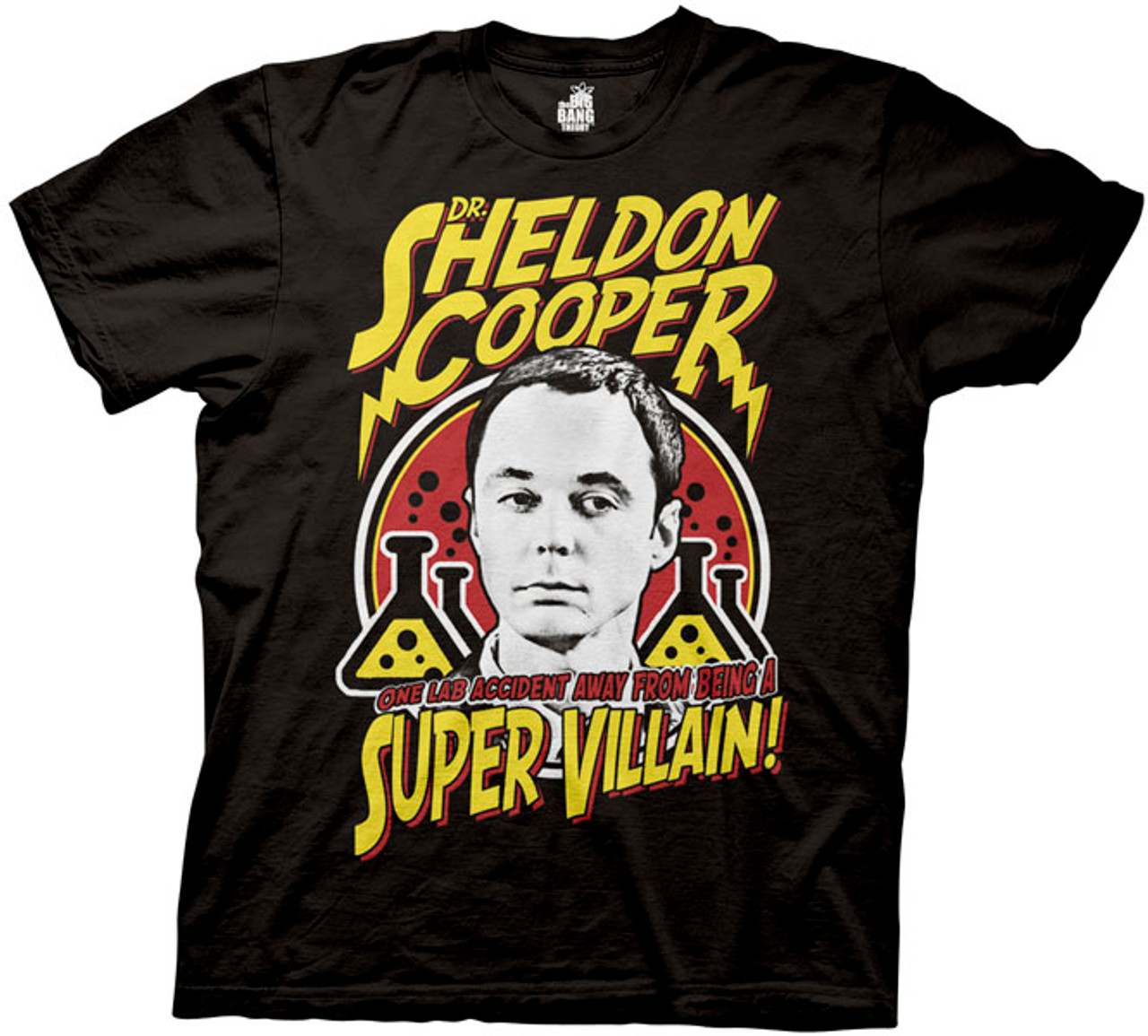 Big Bang Theory Sheldon Cooper Villain T Shirt