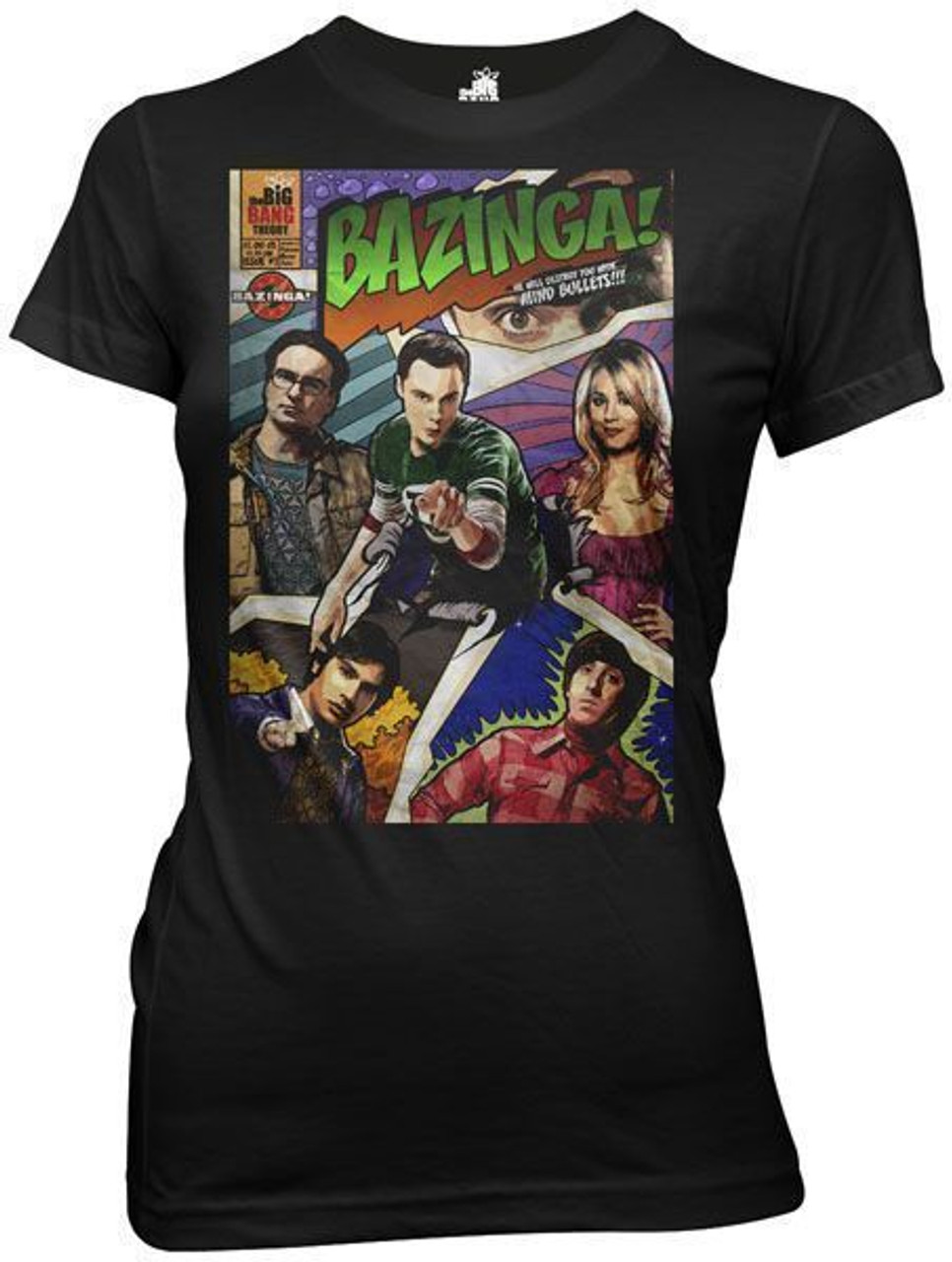 big bang theory bazinga t shirt