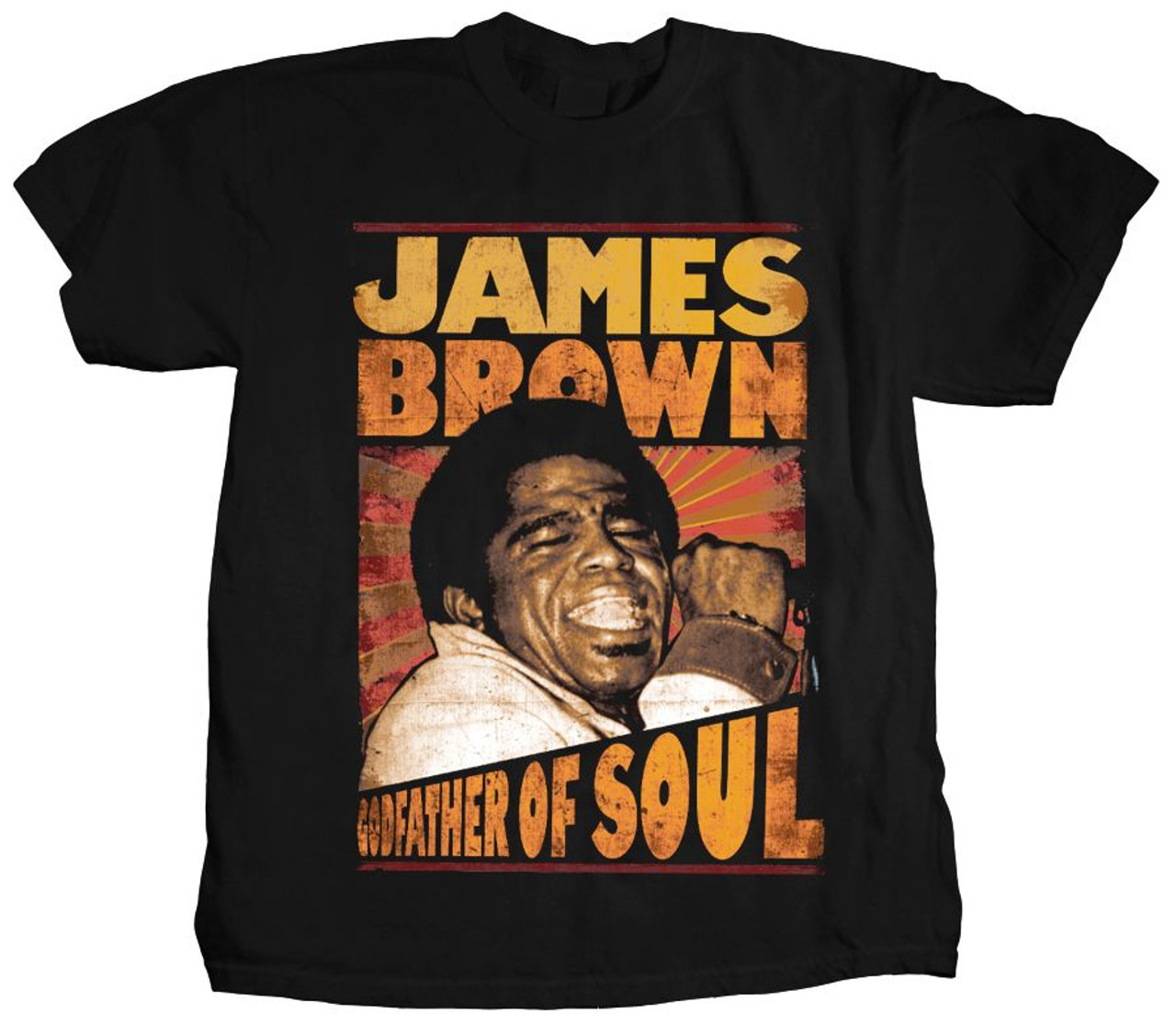 James Brown Godfather of Soul T-shirt