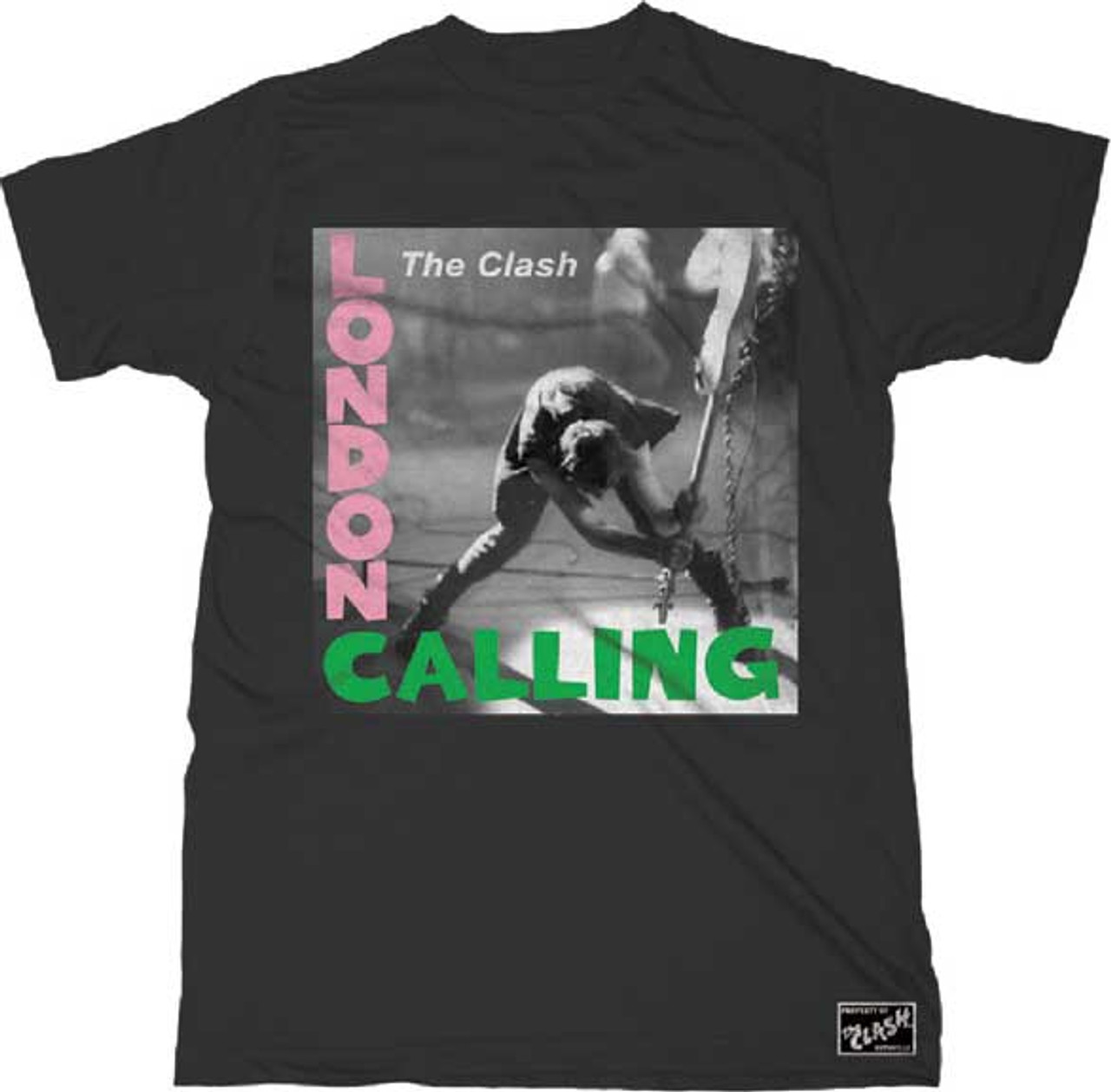 The Clash London Calling T-Shirt | classic Punk Rock Band Tees