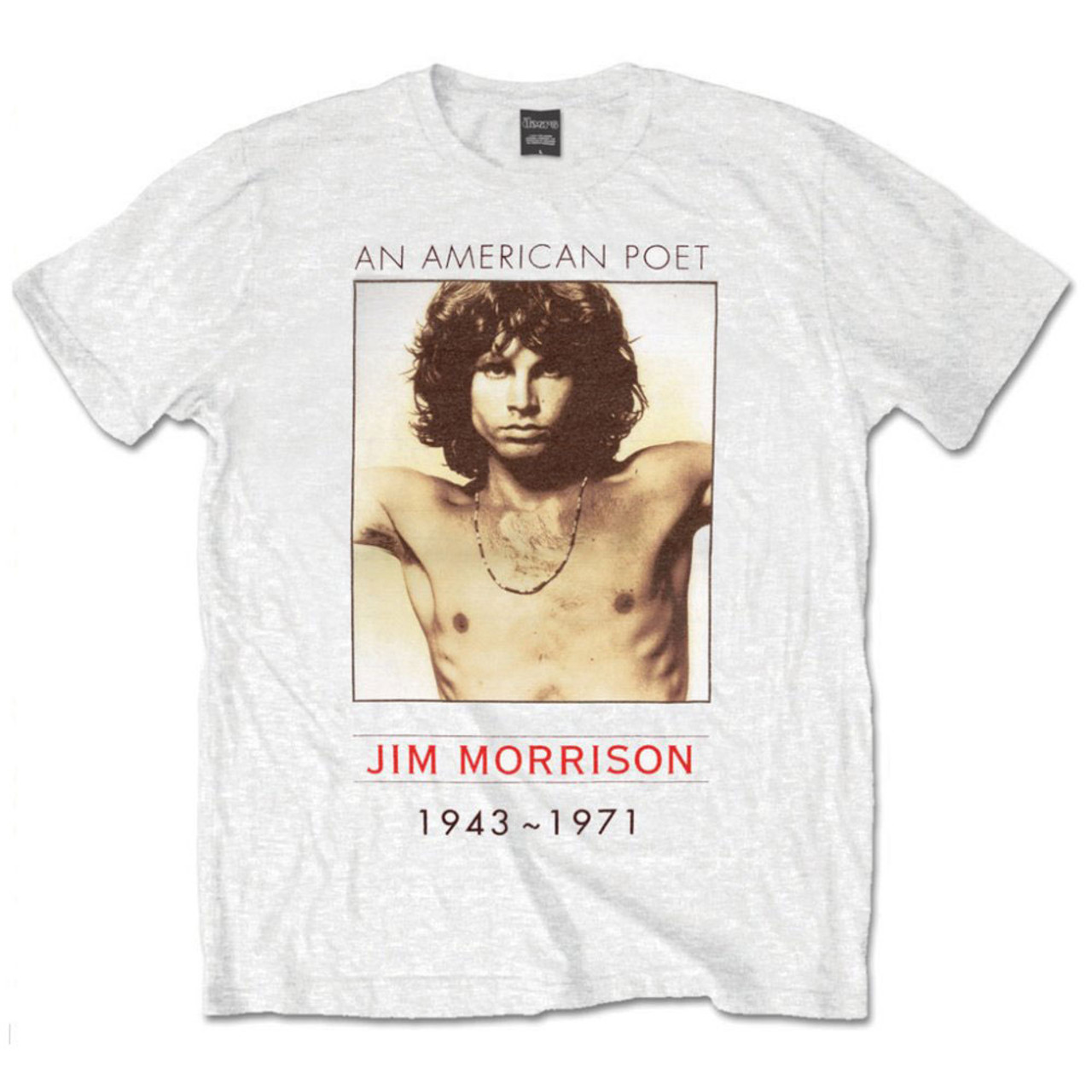 The Doors Jim Morrison American Poet T-Shirt | More Vintage The