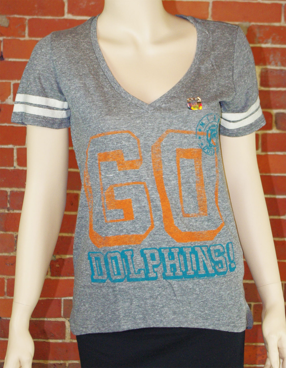 Women's NFL Miami Dolphins Tee T-Shirt by Junk Food*